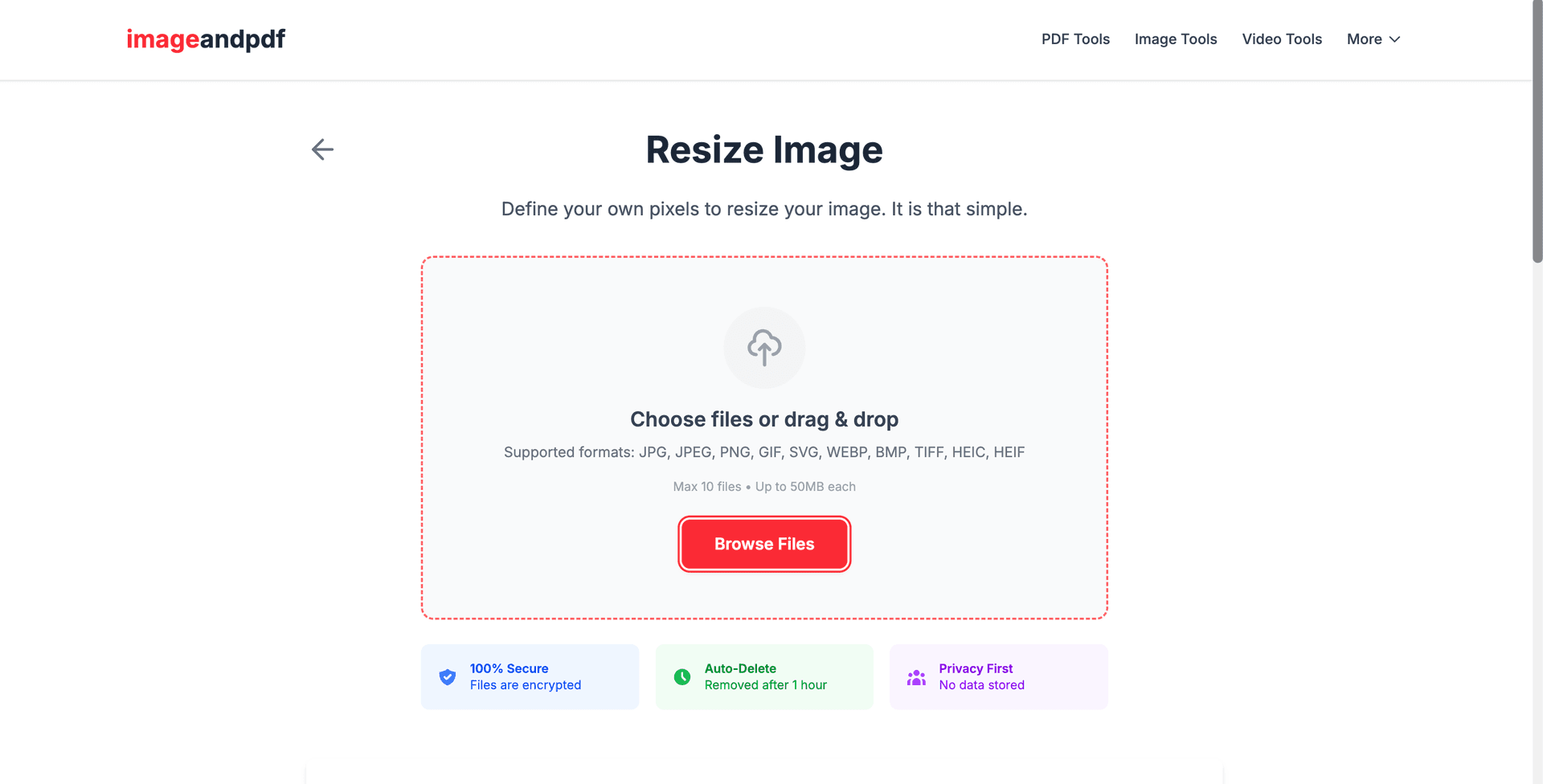 ImageAndPDF.com Tools